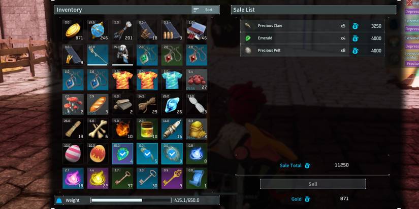 Palworld - Selling Precious Materials