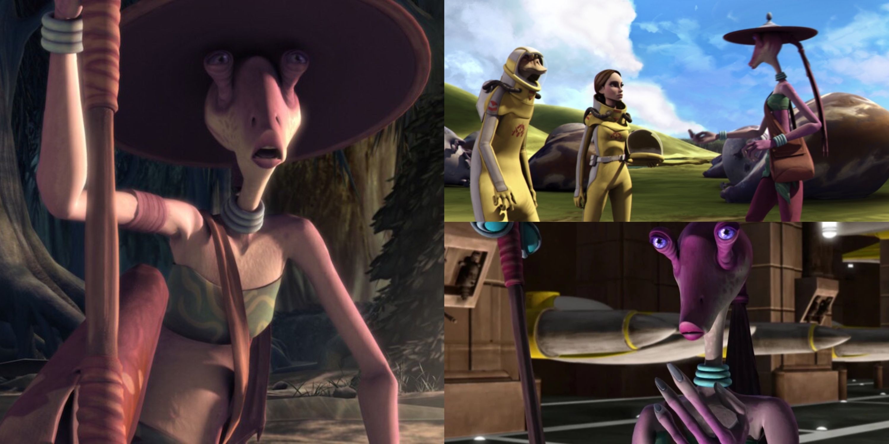 Peppi Bow screenshots from the clone wars