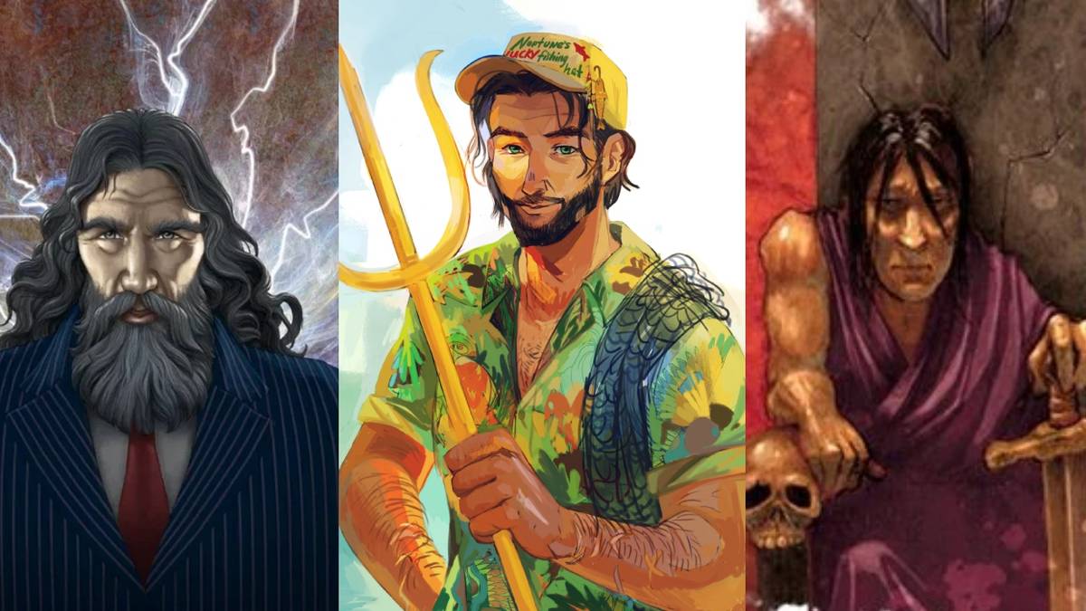 percy jackson the big three gods