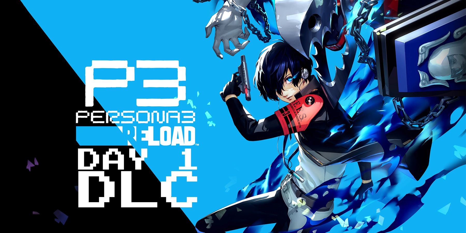 Persona 3 Reload cover artwork day one DLC tagline edit