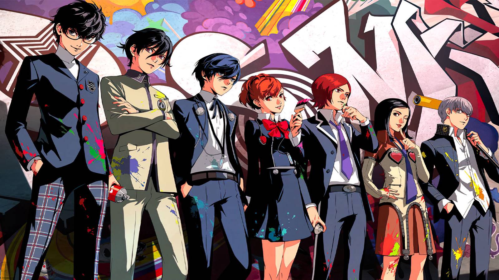 Persona 5 25th anniversary key art