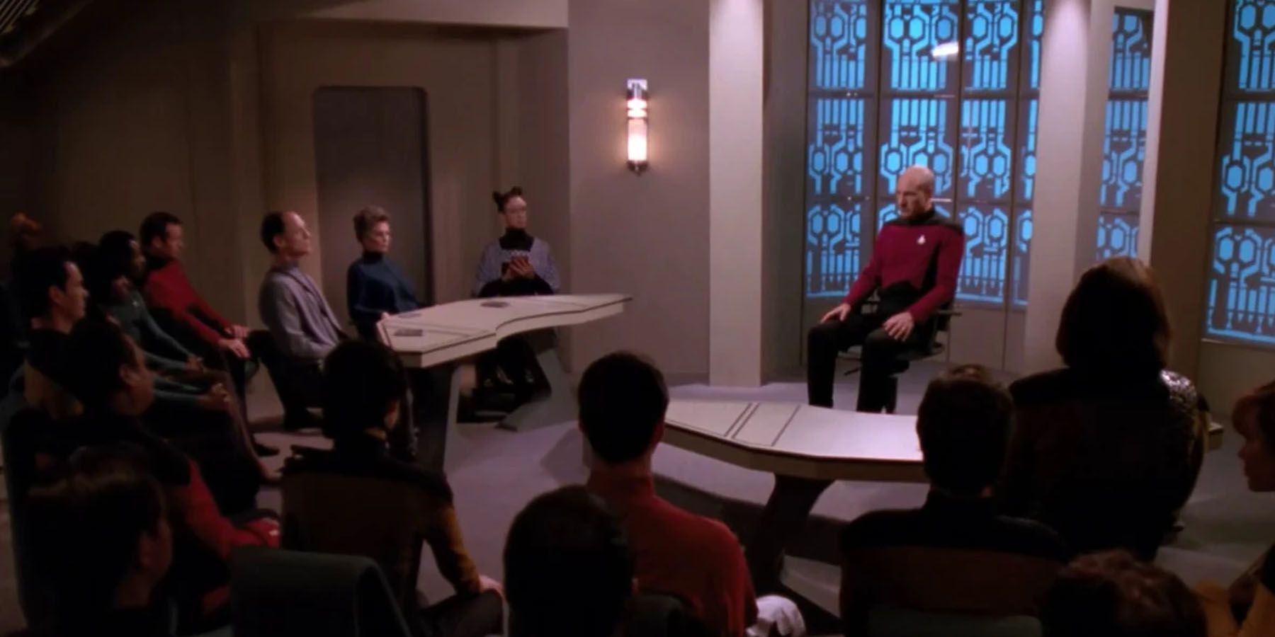 Picard on Trial in the Drumhead
