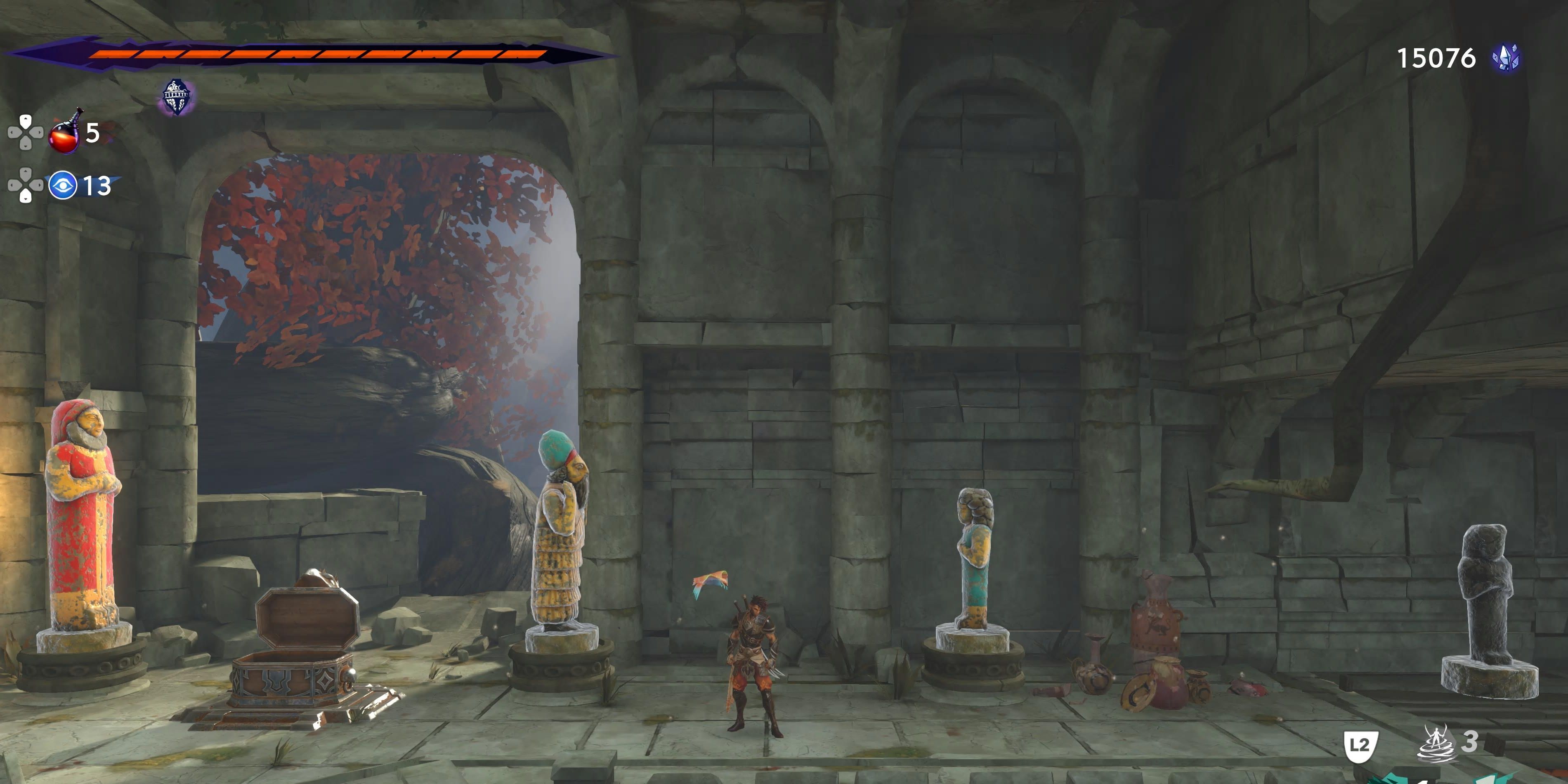 Prince of Persia: The Lost Crown - Hyrcanian Forest Statue Puzzle Solution