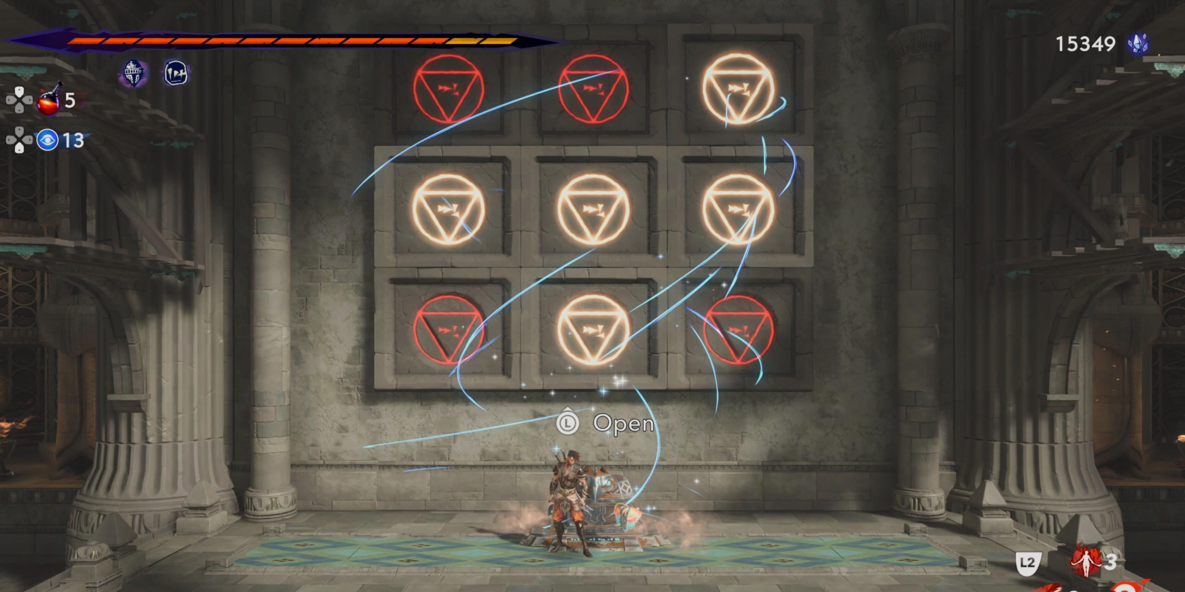 Prince of Persia: The Lost Crown - Moving Blocks Puzzle Solution