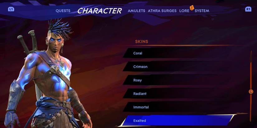 Prince of Persia: The Lost Crown - Exalted Skin Location