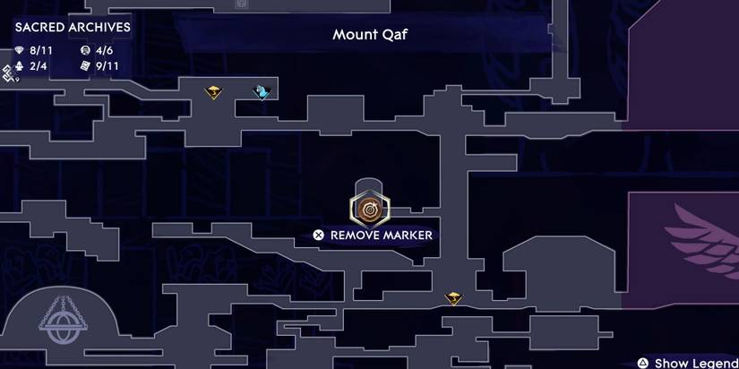 Prince of Persia: The Lost Crown - Temple Of Knowledge Map And Fast Travel Location