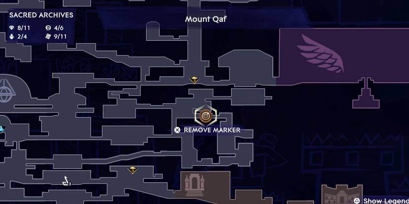 Prince of Persia: The Lost Crown - Sacred Archives Map Location