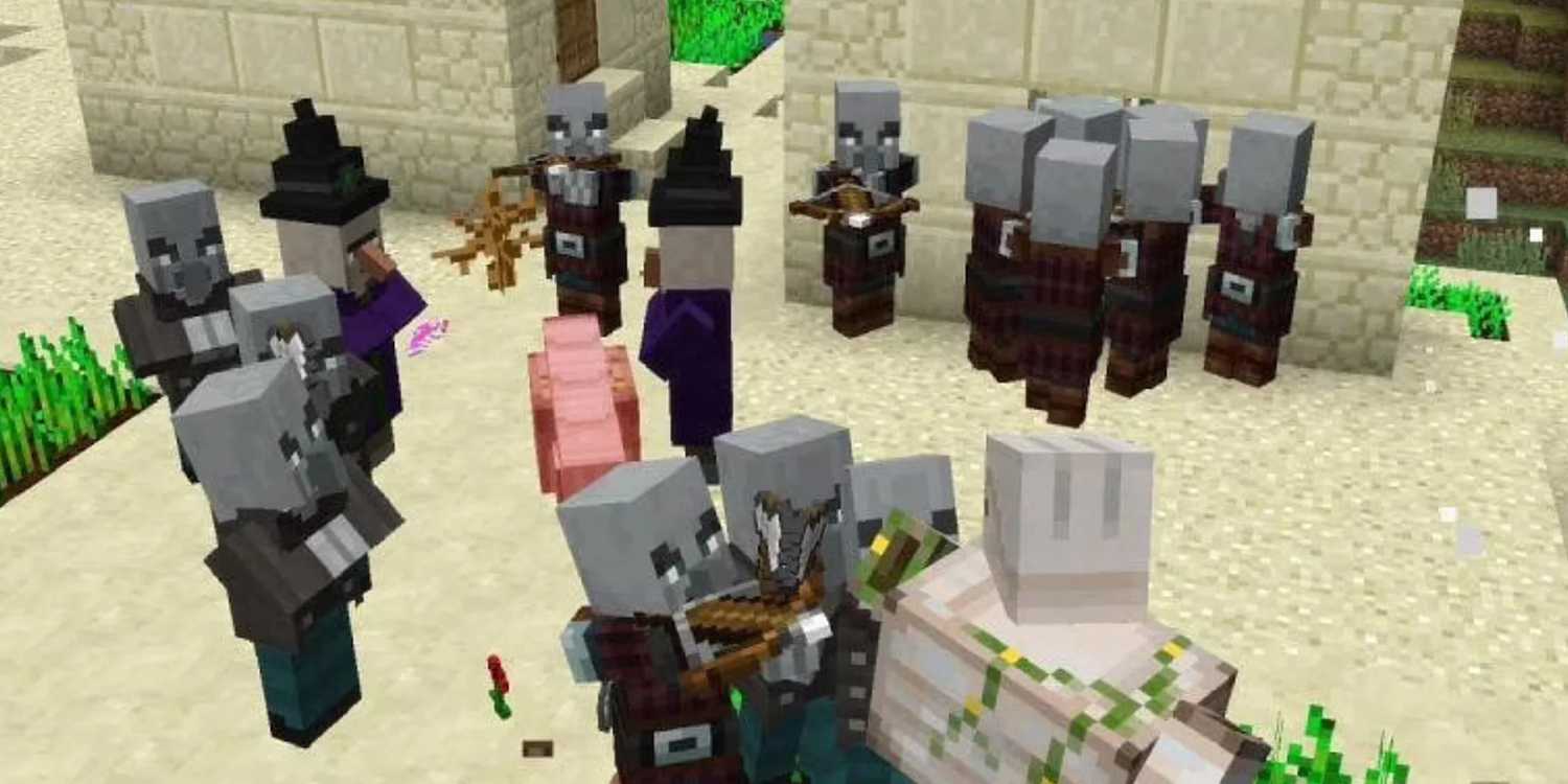 Pillager Types Minecraft Player Discovers Bizarre Pillager Outpost While Exploring