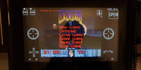 Playing Doom on a microwave