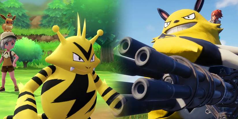 Pokemon And Palworld Side By Side Comparison Image