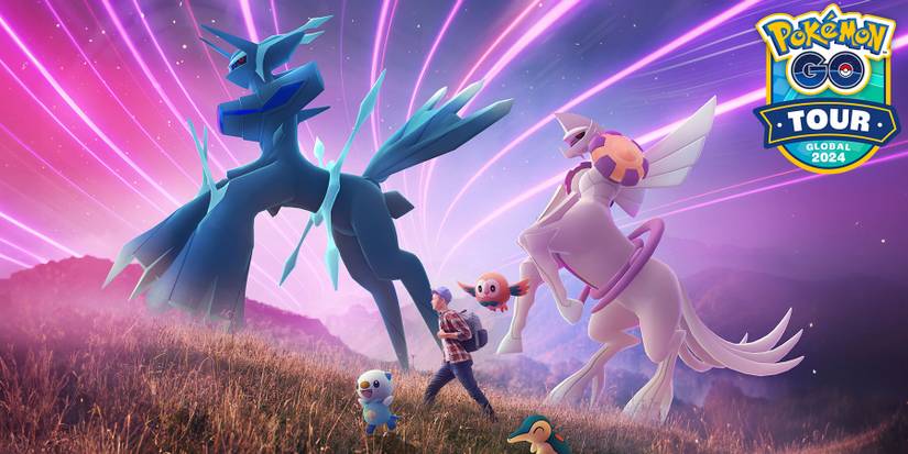 Pokemon go tour origin palkia and dialga