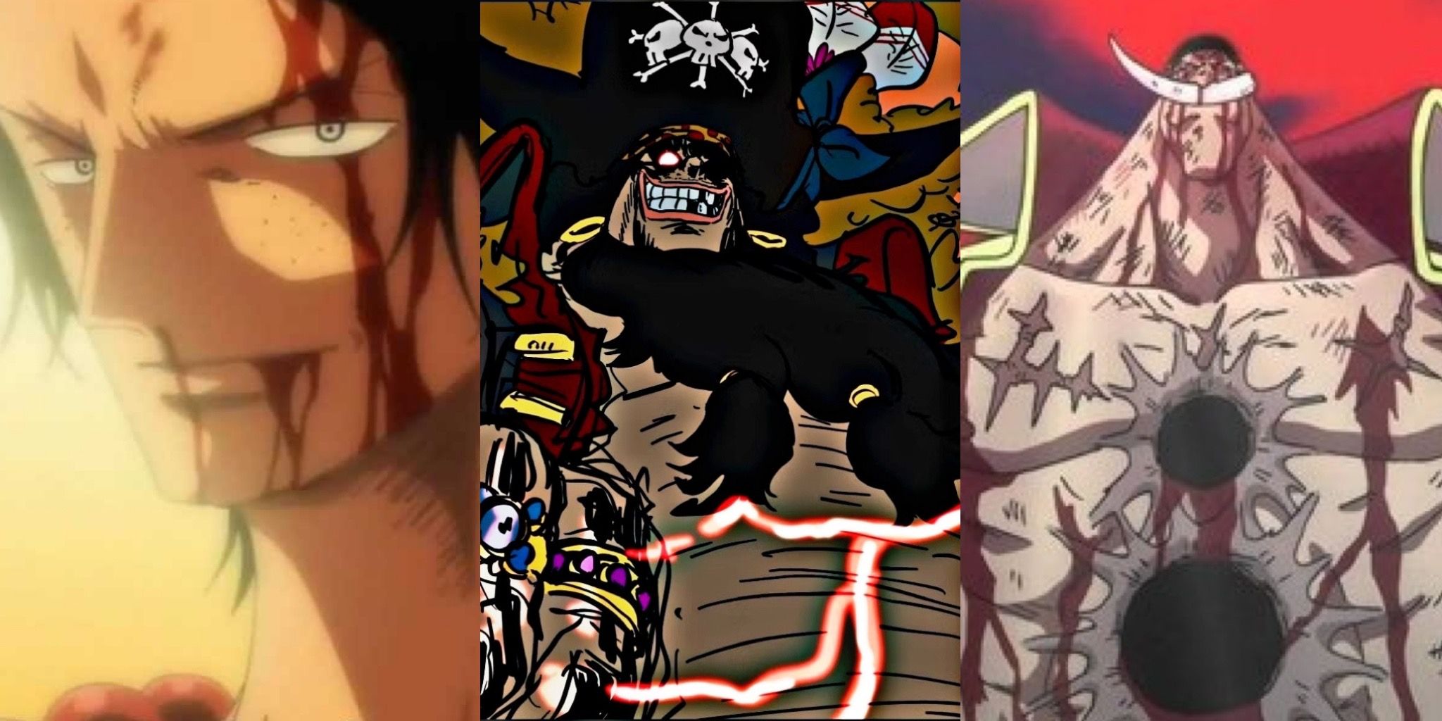 portgas d ace blackbeard whitebeard one piece