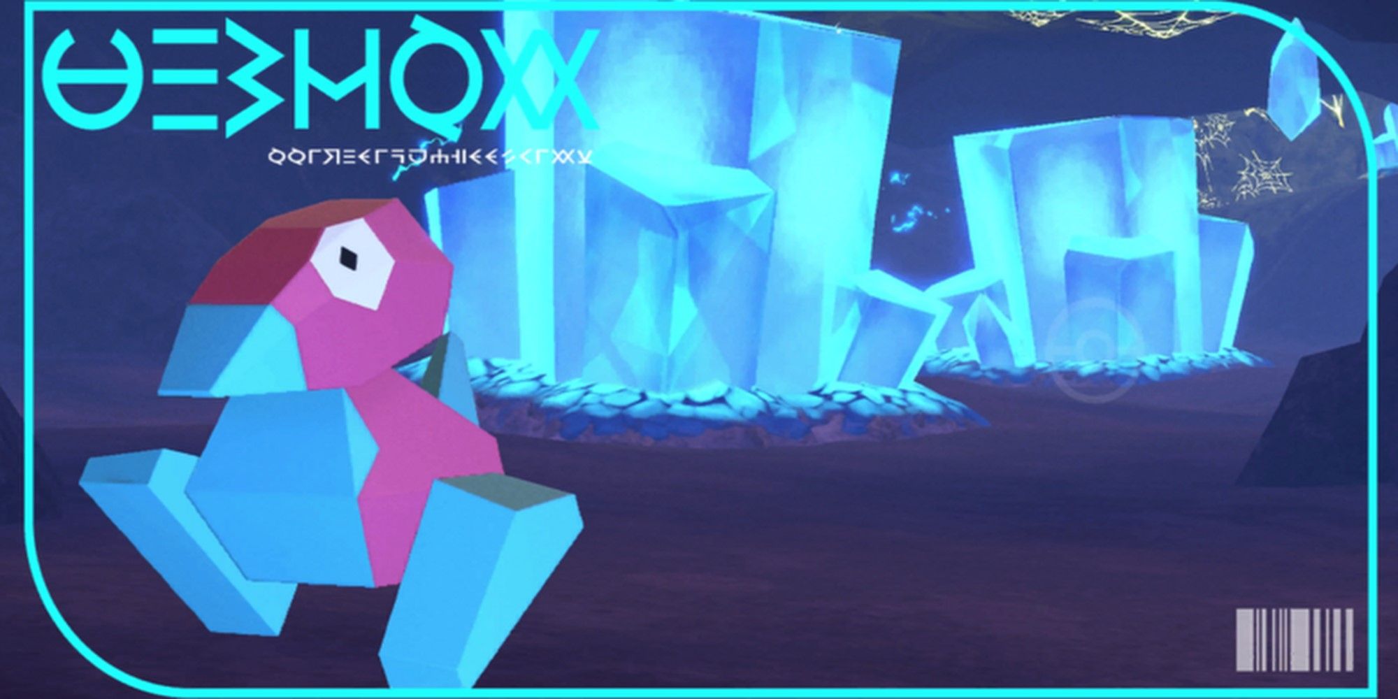 The cover image for Porygon's dex entry in paldea