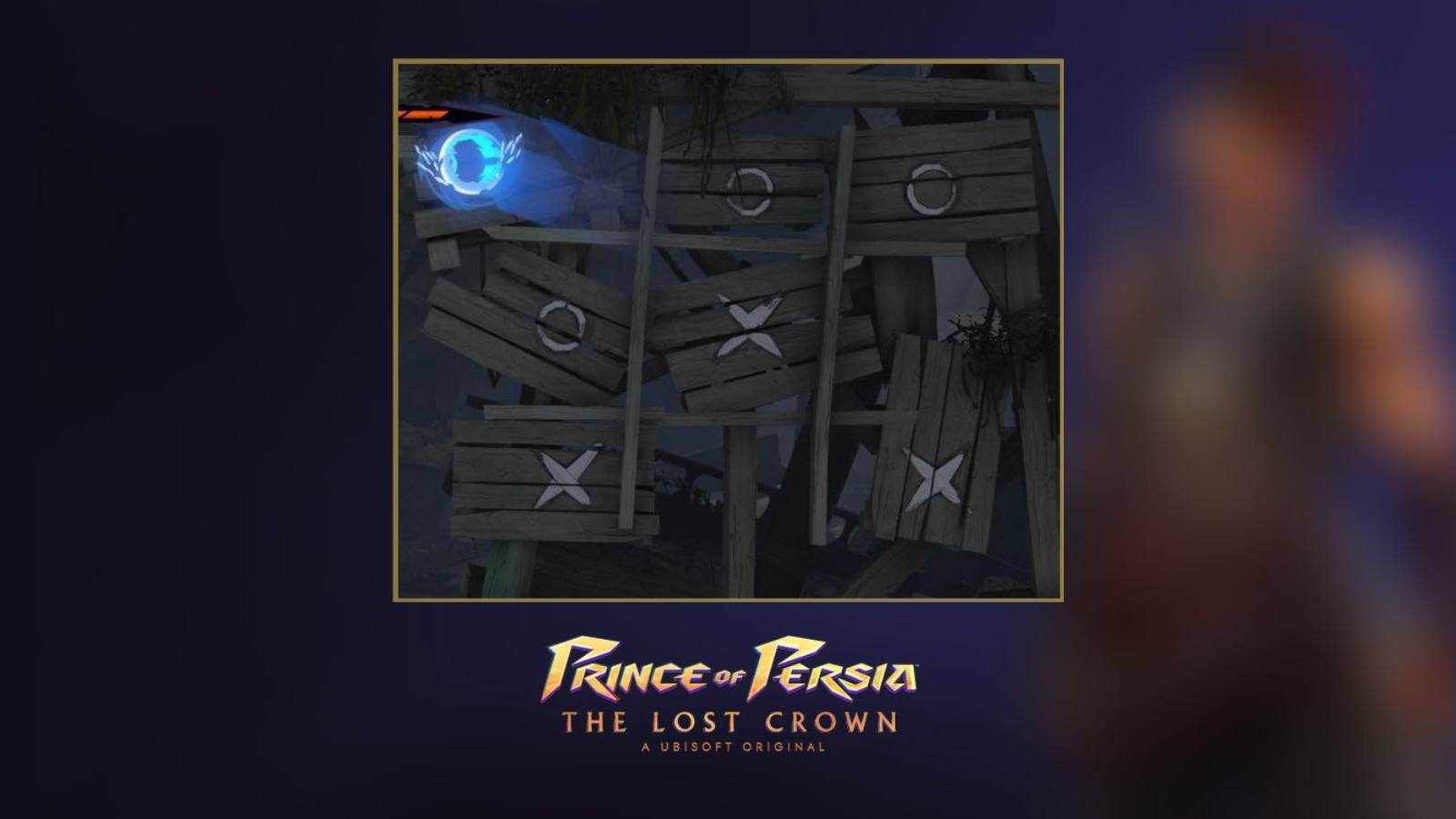 the tic tac toe puzzle in the lost crown hidden chest in sunken harbor.