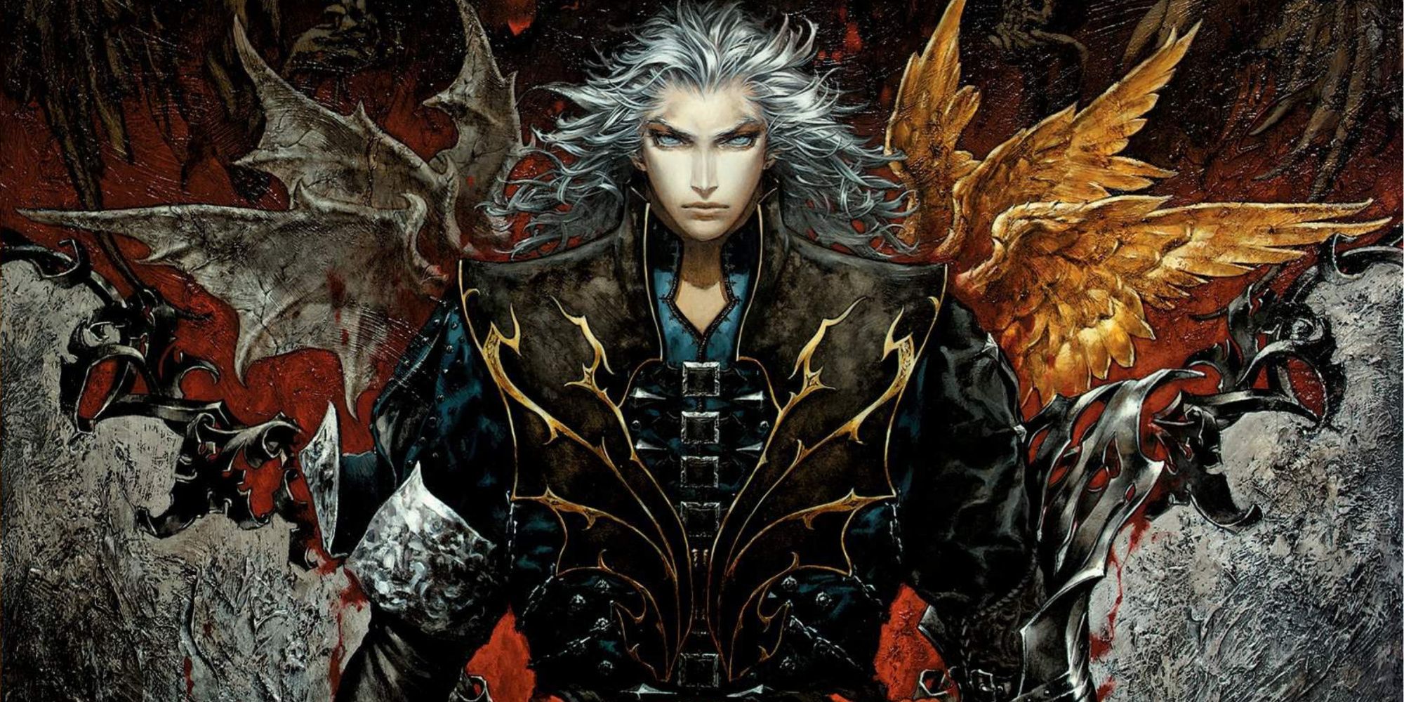 Promo art featuring Hector in Castlevania Curse of Darkness