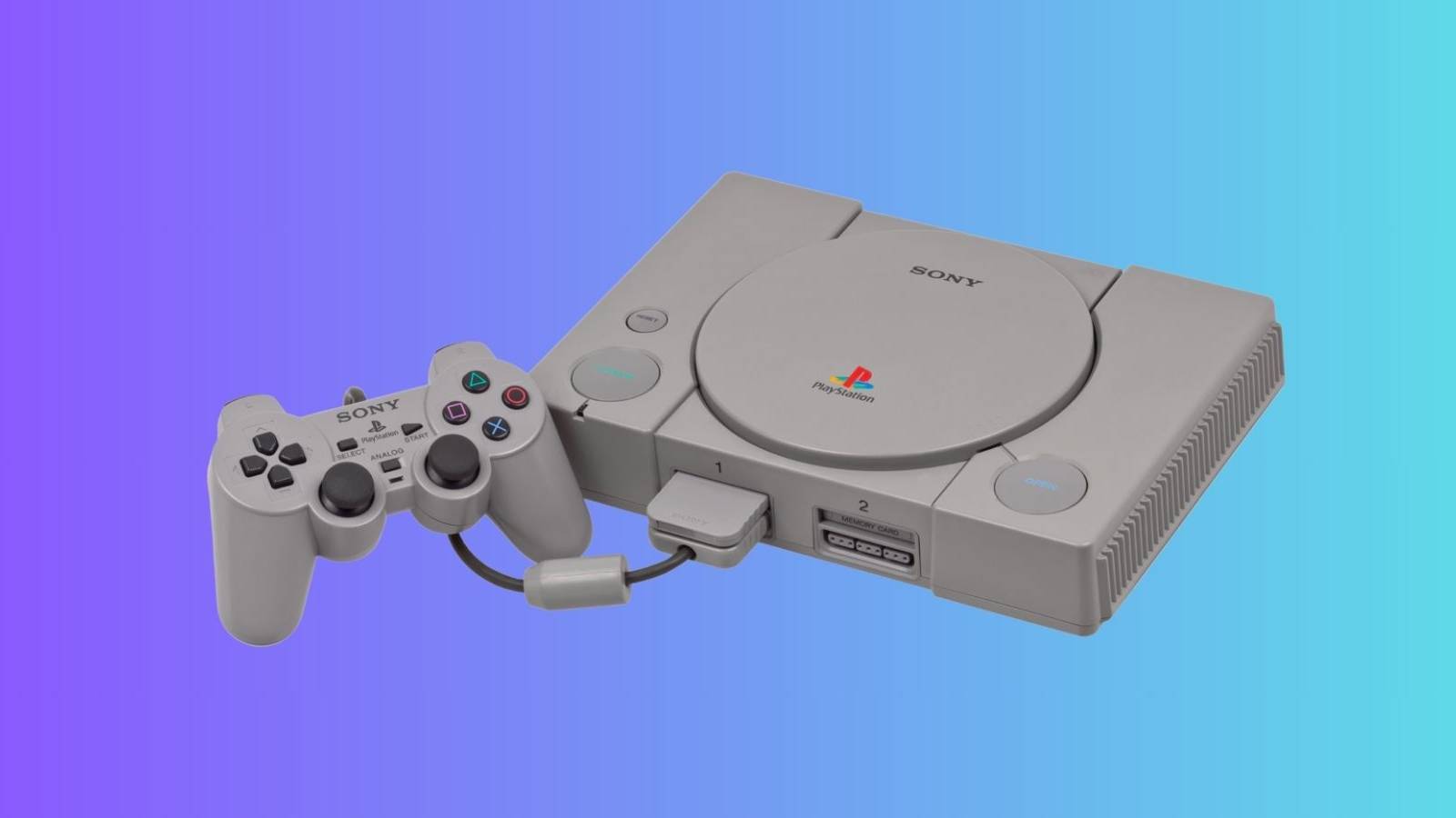 A PS1 with a Color Background