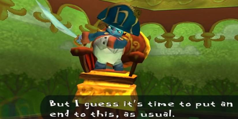 Psychonauts Napoleon BonaparteStanding On Throne
