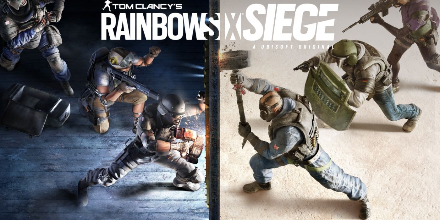 Rainbow Six Siege Operators clashing against wall