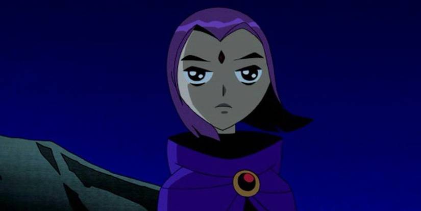 raven in teen titans Cropped
