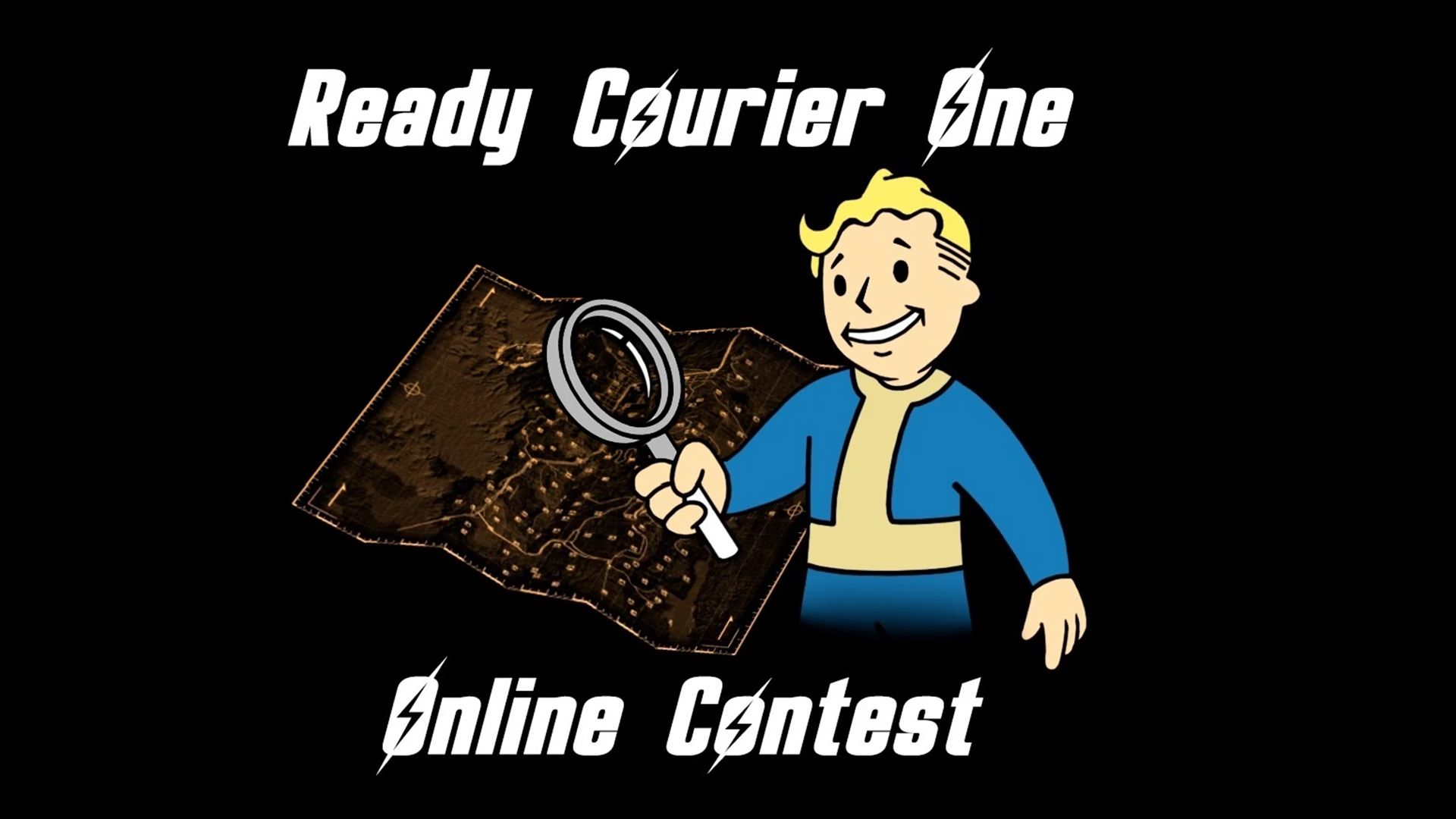 Ready Courier One Fallout New Vegas Mod Online Contest Key Art