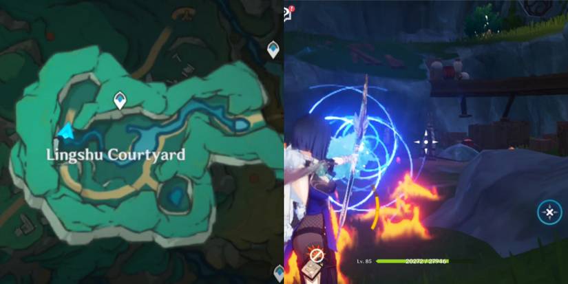 red butterfly location chase into medicine jar in genshin impact