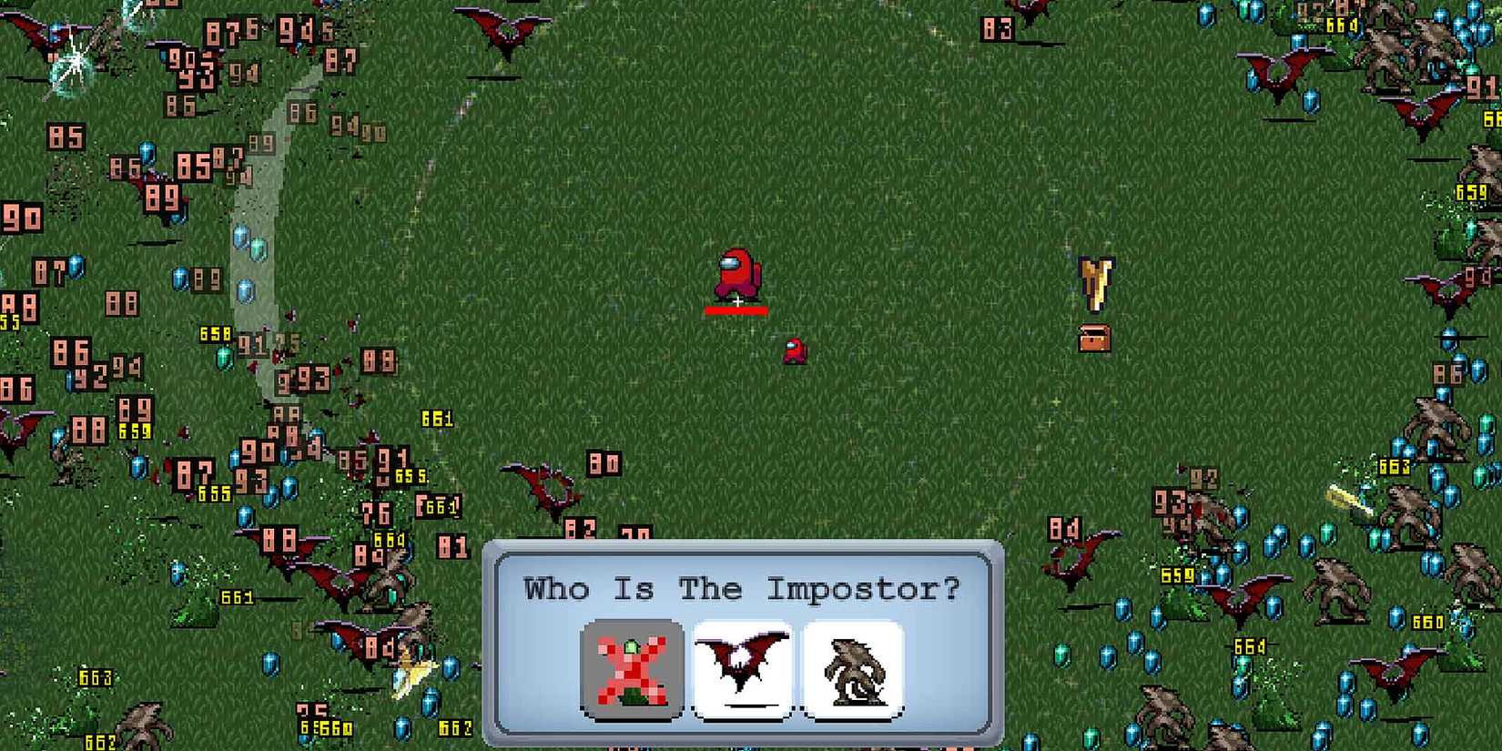 Report and Song of Mana weapons In Vampire Survivors