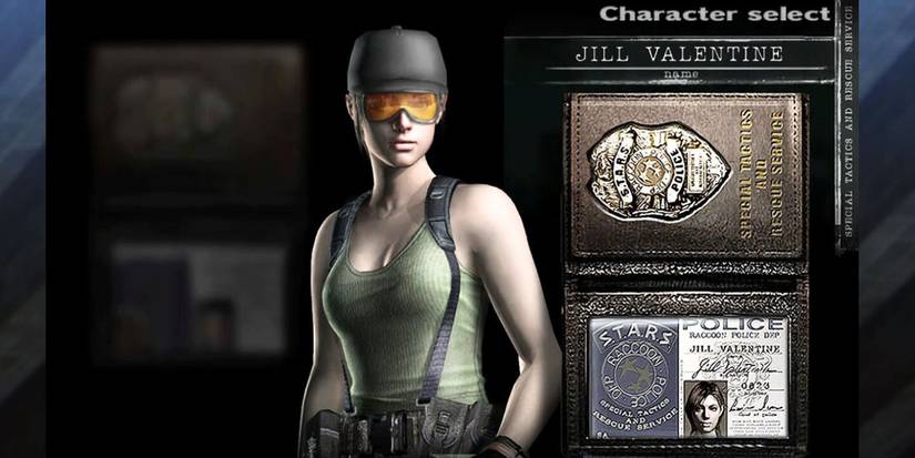 Resident Evil 1 Unlockable Jill Army Costume