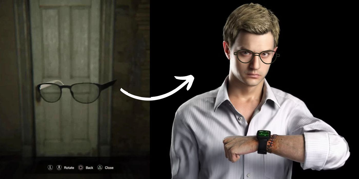 Resident Evil 7 Unlockable Ethan Winters Accessory X-Ray Glasses