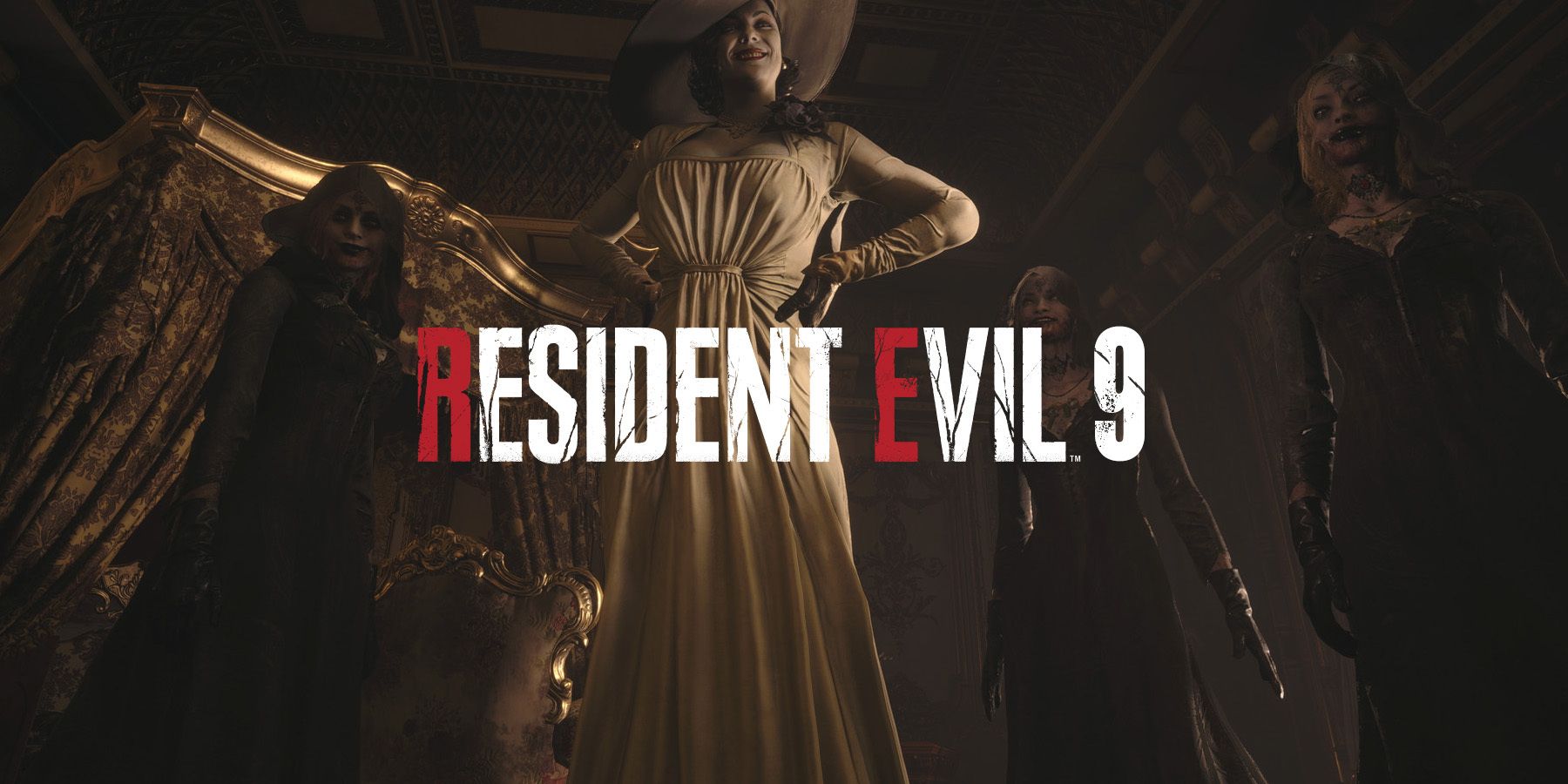 Resident Evil 9 Fake Logo Dimitrescu