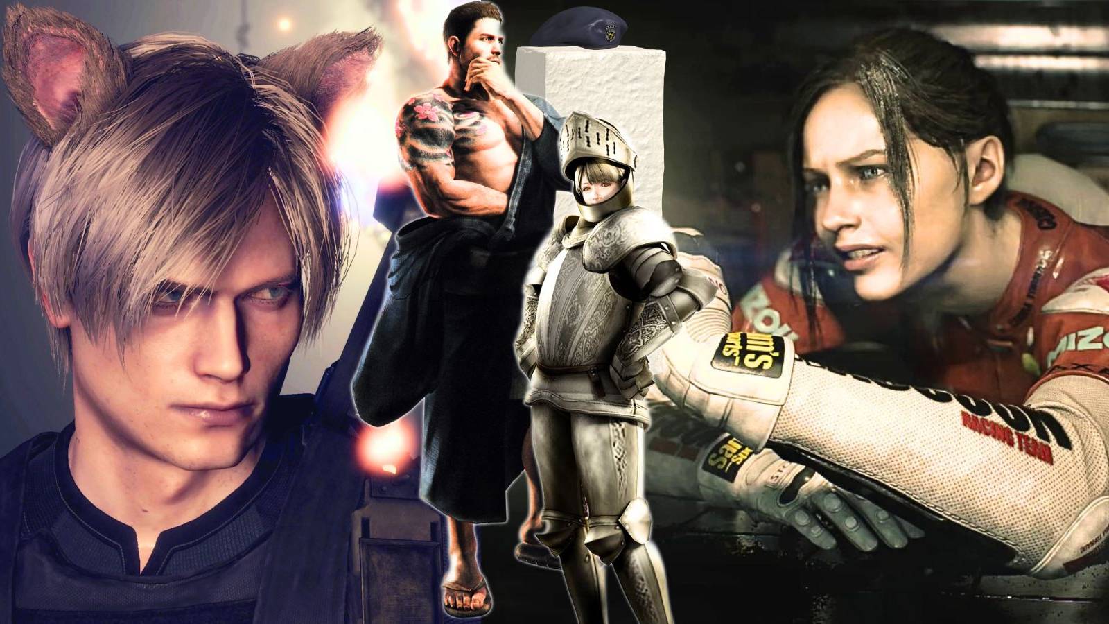 Resident Evil Best Unlockable Cosmetics Feature Image