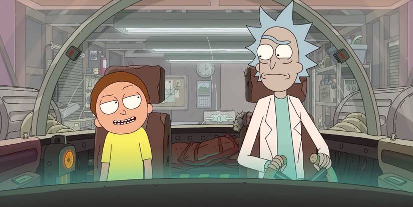 rick-and-morty-flying