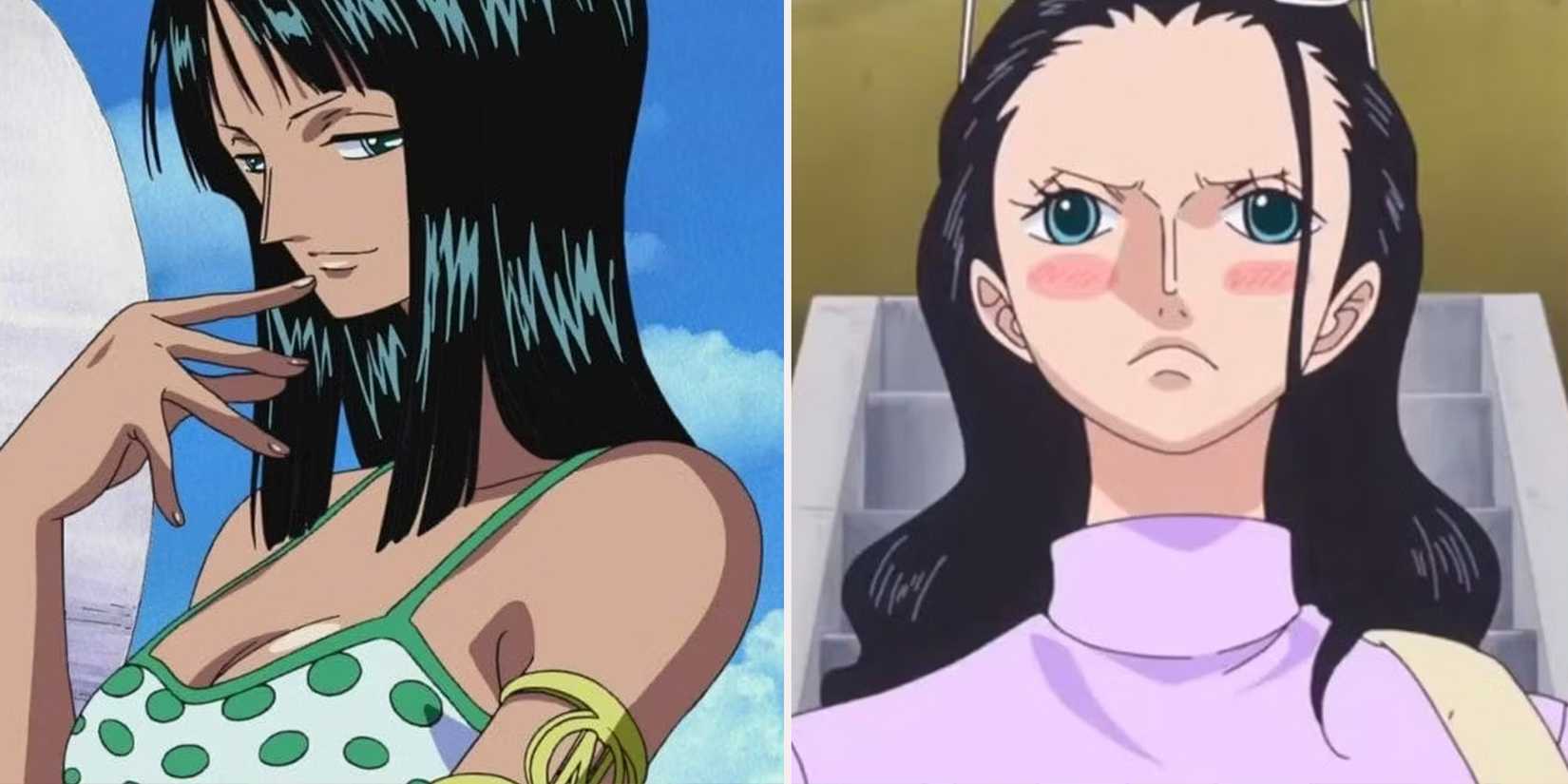 robin one piece pre and post timeskip