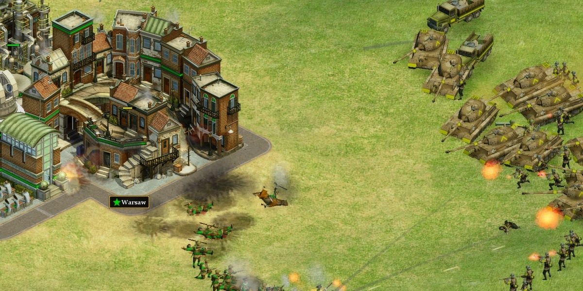 a battle from rise of nations