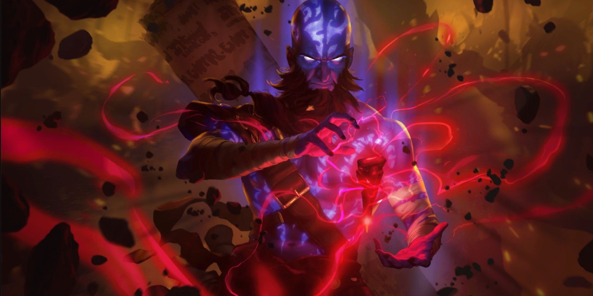 Level 2 art of Ryze from Legends of Runeterra