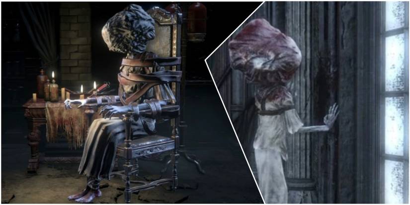 Saint Adeline and The Clocktower Patients in Bloodborne