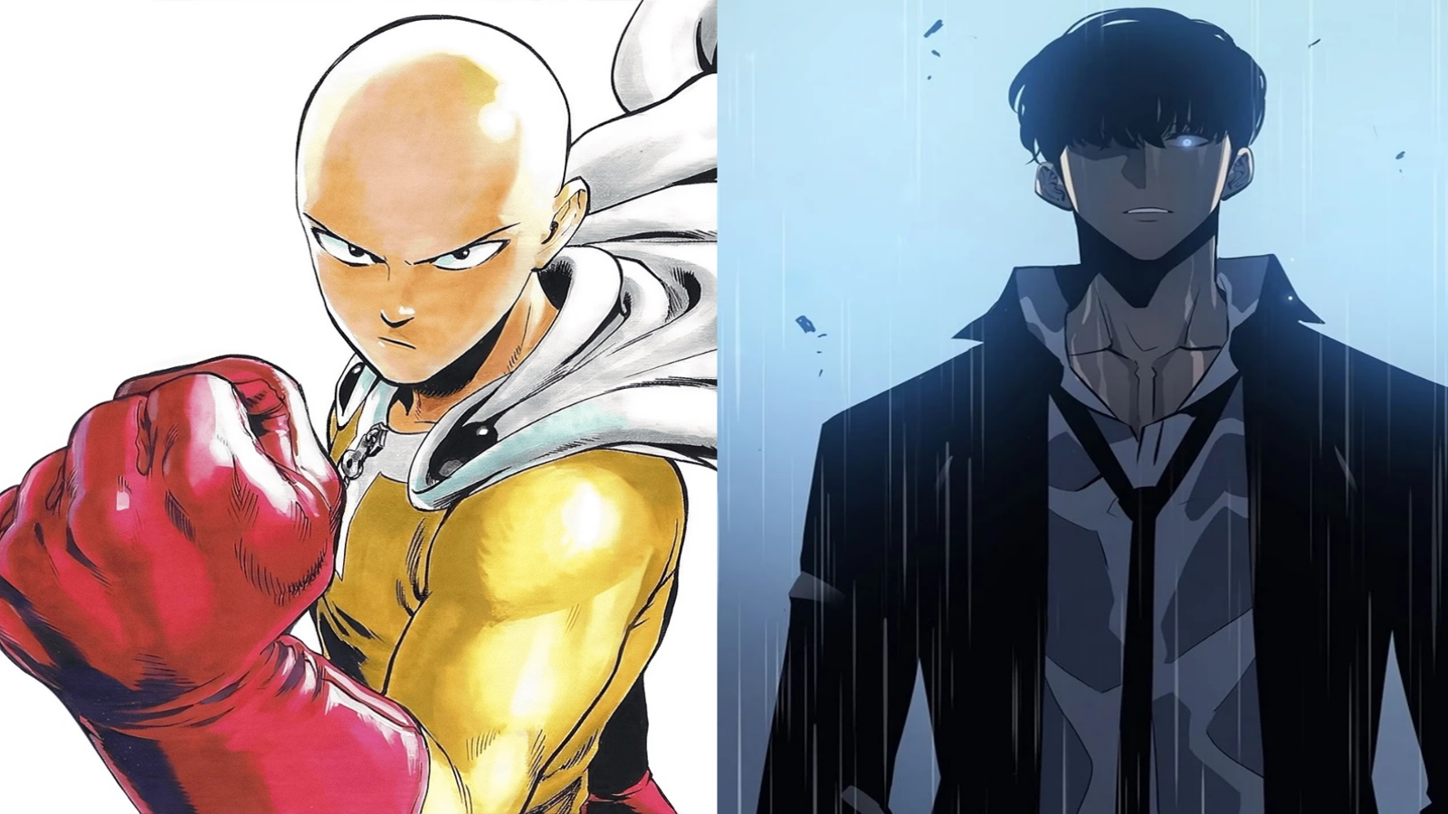 Similarities Between Solo Leveling and One Punch Man – Saitama and Sung Jinwoo