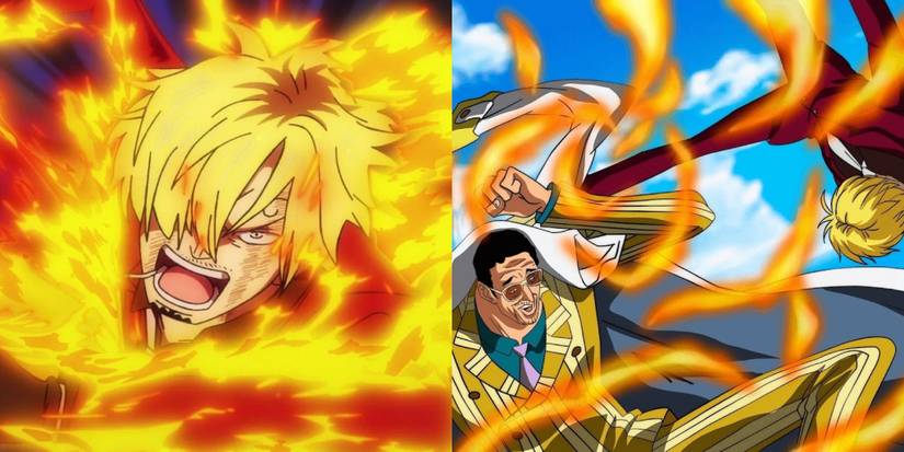 sanji vs kizaru egghead one piece