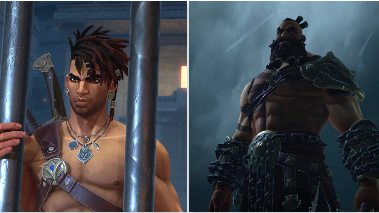 Sargon and Orod in Prince of Persia The Lost Crown
