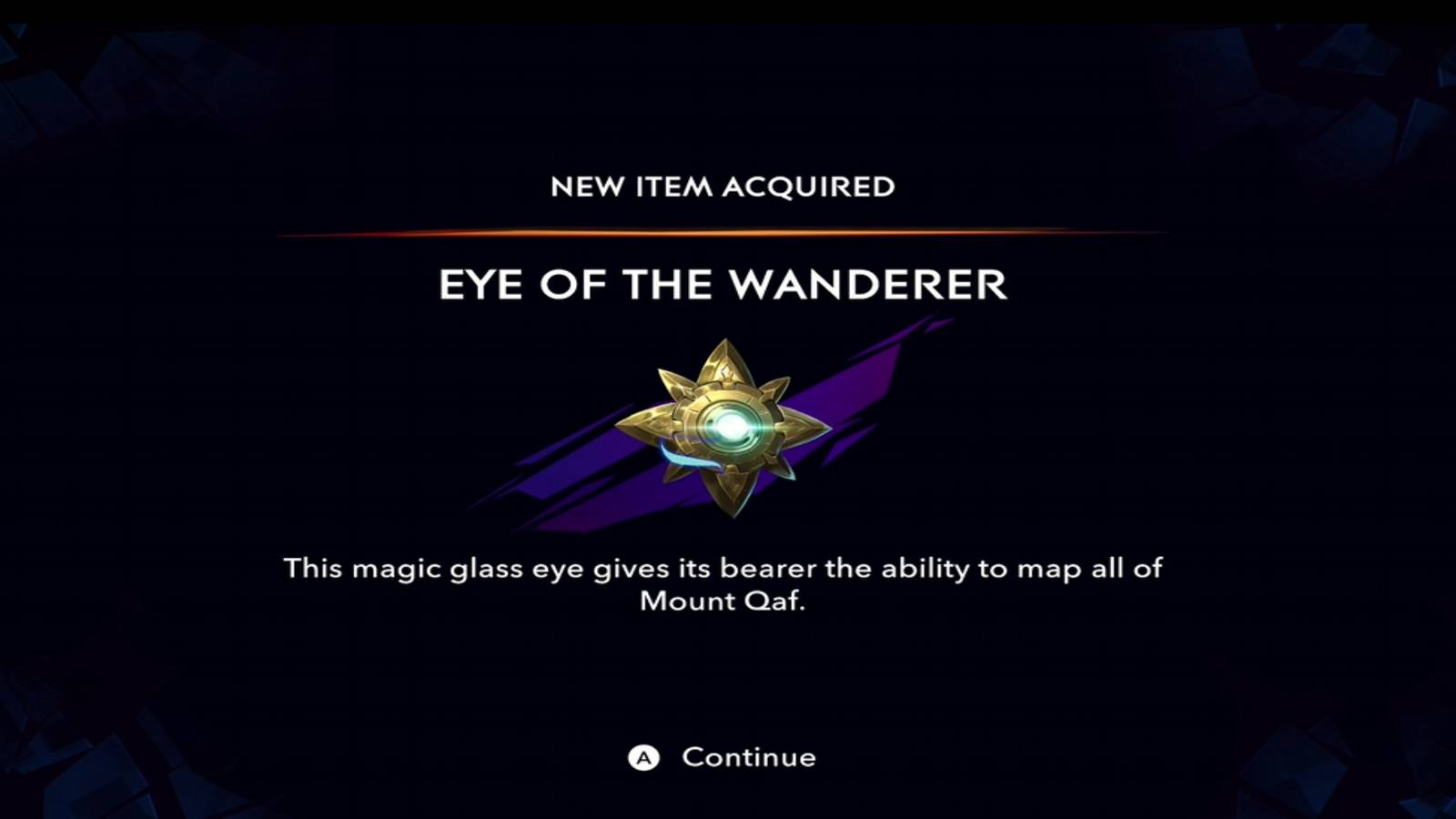 eye of the wanderer prince of persia lost crown