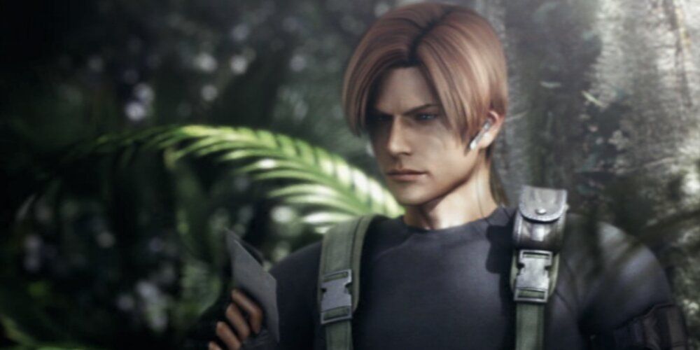 Leon standing in a jungle 