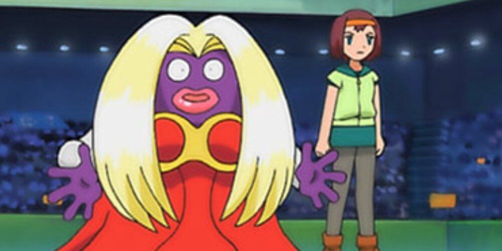 Jynx and their trainer