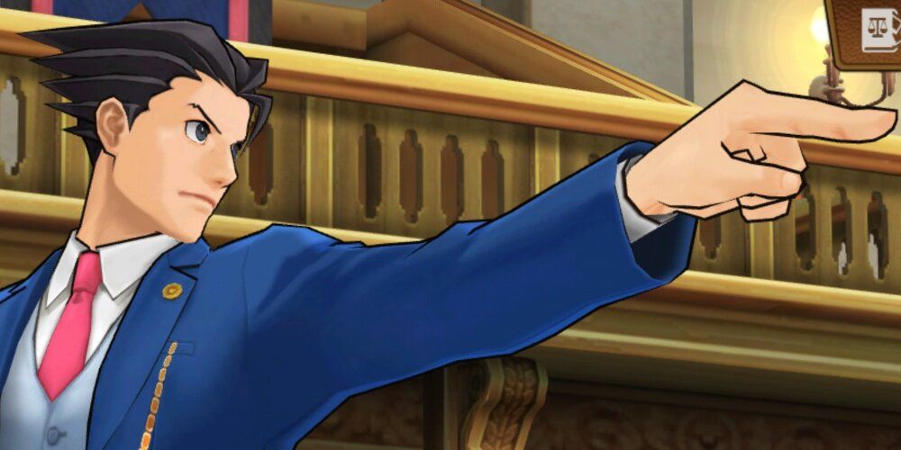 Phoenix Wright pointing 