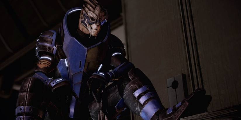 Garrus sitting down 