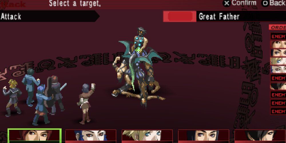 Great Father boss in Persona 2 Innocent Sin 