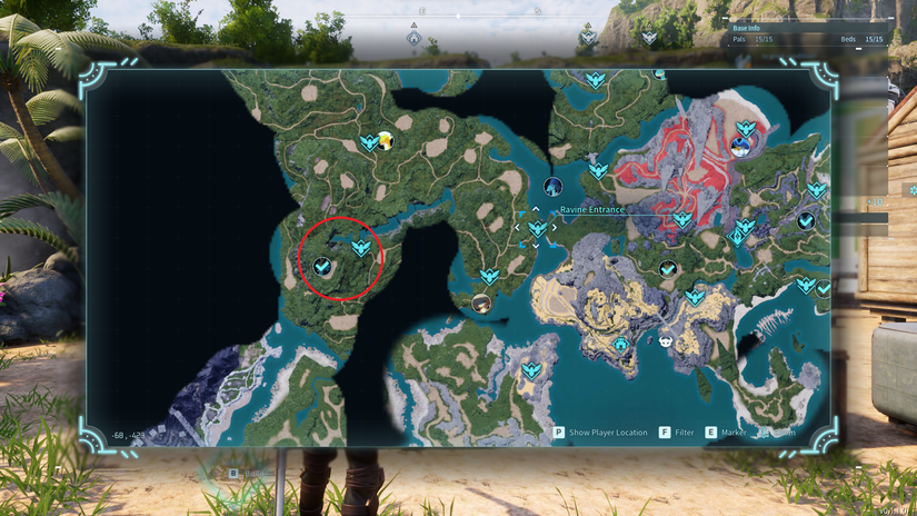 Alpha Fenglope location in Palworld