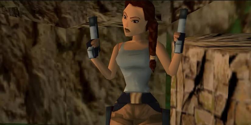 Lara wit her dual pistols