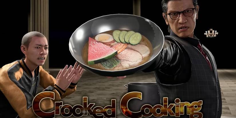 Kashiwagi presenting a meal 