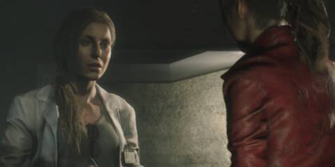 Anette talking to Chris 