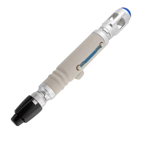 A sonic screwdriver toy from Doctor Who