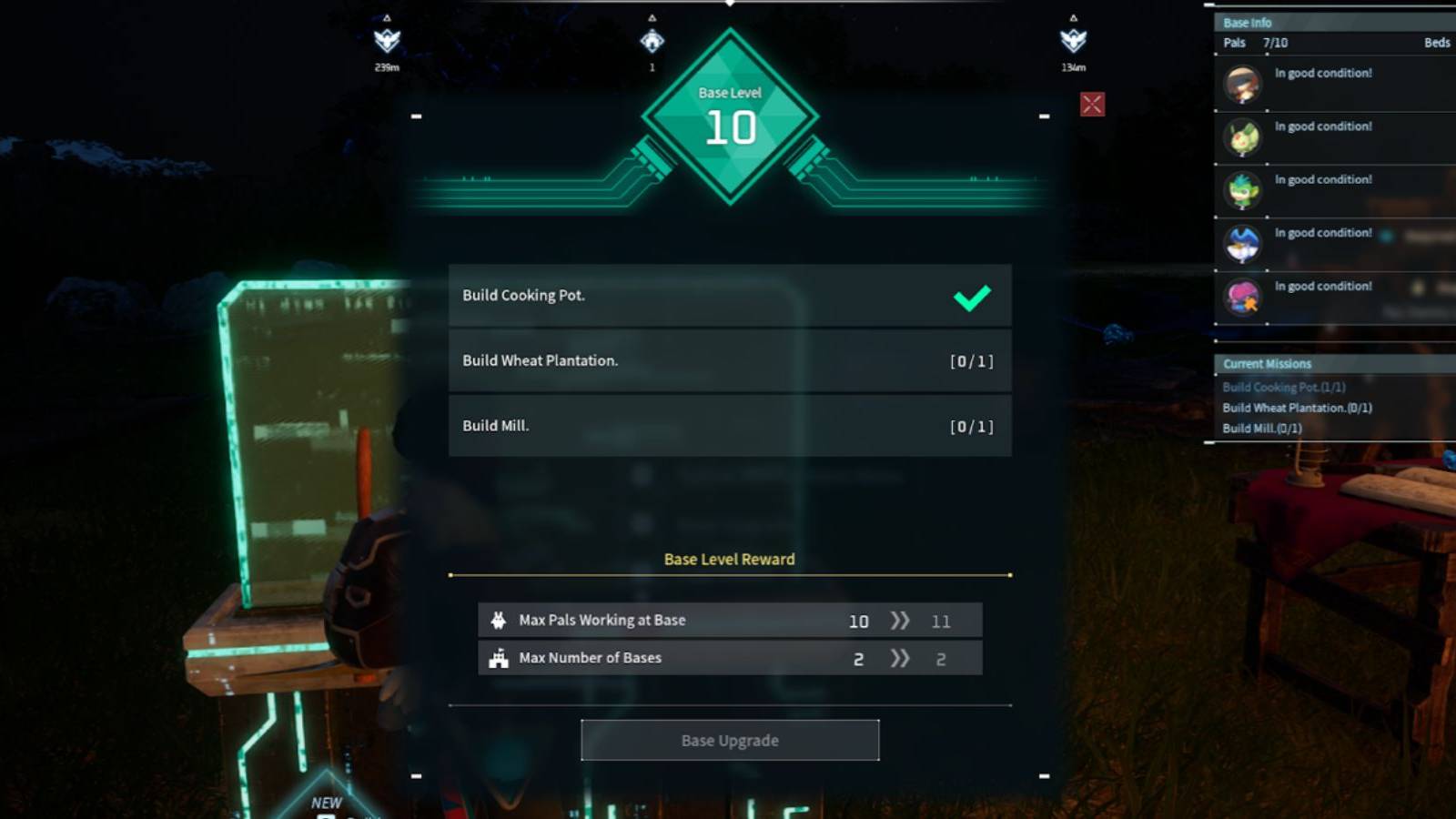 Palworld: Palbox level 10